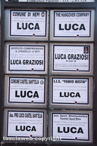 I funerali di Luca Graziosi