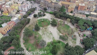 Pratogiardino 'Lucio Battisti' visto dall'alto
