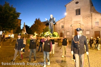 Precessione e celebrazioni per san Francesco