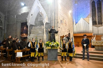 Precessione e celebrazioni per san Francesco