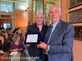 Viterbo - Premiazione 17esima edizione di Forme e colori - Secondo classificato artigiani - Giacomo Del Giudice