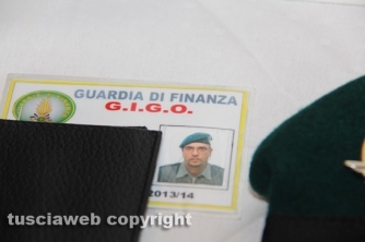 Rapina in banca a Bassano Romano - Il materiale sequestrato