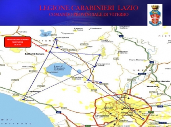 Rapina in banca a Bassano Romano - Operazione Point Break