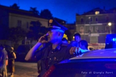 Prezzi pazzi distrutto dalle fiamme - Foto di Giorgio Porri