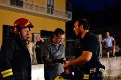 Prezzi pazzi distrutto dalle fiamme - Foto di Giorgio Porri