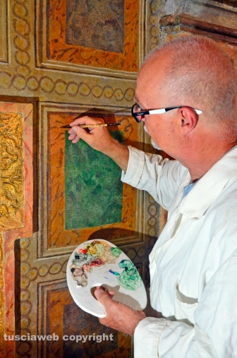 Prima e durante i restauri