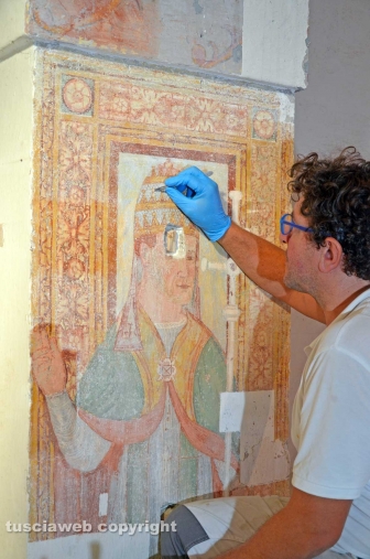 Prima e durante i restauri