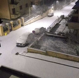 La neve a Latera