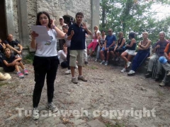 Prima tappa del cammino sulle vie dell\'esilio di santa Rosa