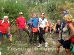 Prima tappa del cammino sulle vie dell\'esilio di santa Rosa