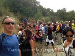Prima tappa del cammino sulle vie dell\'esilio di santa Rosa