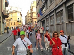 Prima tappa del cammino sulle vie dell\'esilio di santa Rosa