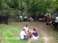 Prima tappa del cammino sulle vie dell\'esilio di santa Rosa