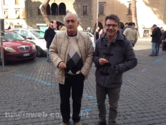 Primarie Pd per la segreteria regionale - L\'assessore Alvaro Ricci e il capogruppo Pd in consiglio comunale Francesco Serra
