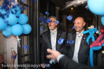 Civita Castellana - Primo matrimonio gay