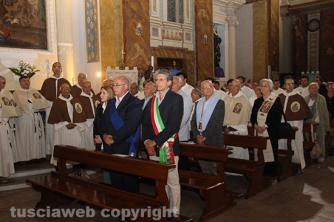 Processione del Carmelo in notturna