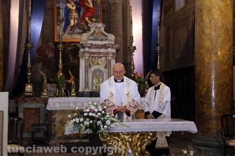 Processione del Carmelo in notturna