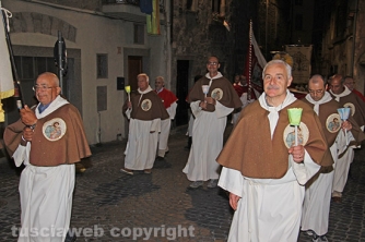 Processione del Carmelo in notturna