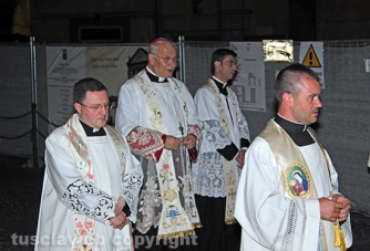 Processione del Carmelo in notturna