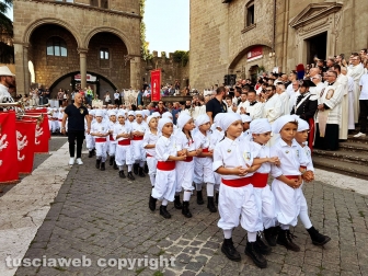 Viterbo - Santa Rosa - Processione del cuore per le vie della città - 2023