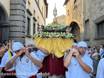 Viterbo - Santa Rosa - Processione del cuore per le vie della città - 2023