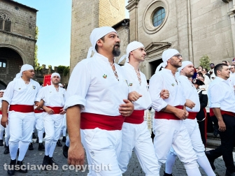 Viterbo - Santa Rosa - Processione del cuore per le vie della città - 2023