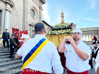 Viterbo - Santa Rosa - Processione del cuore per le vie della città - 2023