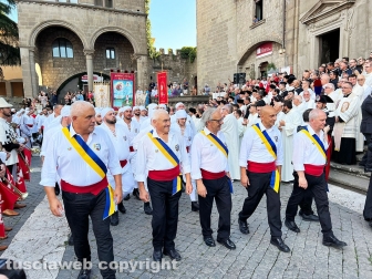 Viterbo - Santa Rosa - Processione del cuore per le vie della città - 2023