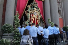 Le immagini della processione della Madonna Liberatrice