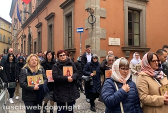 Viterbo - Processione per l’inizio della quaresima ortodossa