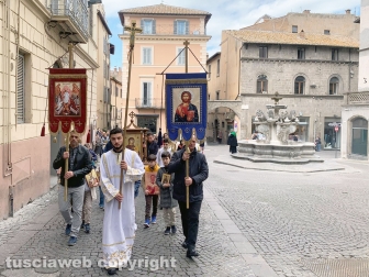 Viterbo - Processione per l’inizio della quaresima ortodossa