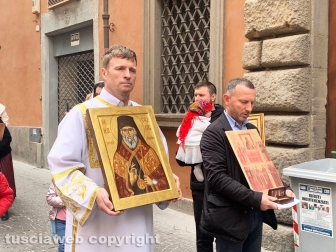 Viterbo - Processione per l’inizio della quaresima ortodossa
