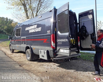 Montefiascone - Ragazzo scomparso - Le ricerche dei carabinieri