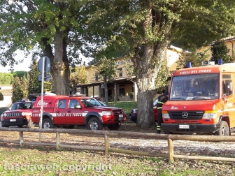 Montefiascone - Ragazzo scomparso - Le ricerche dei vigili del fuoco