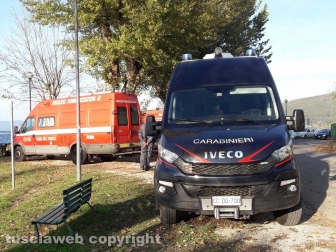 Montefiascone - Ragazzo scomparso - Le ricerche dei carabinieri e dei vigili del fuoco