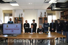 La conferenza stampa per illustrare i dettagli dell\'operazione