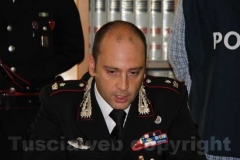 il maggiore dei carabinieri di Montefiascone Alessio Papa