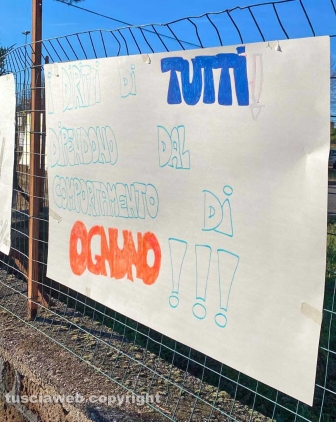 Protesta al Midossi