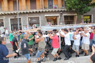 La prova di girata a via Marconi
