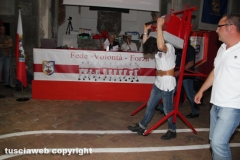 Prova di portata dei facchini di santa Rosa