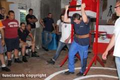 Prova di portata dei facchini di santa Rosa