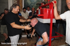 Prova di portata dei facchini di santa Rosa