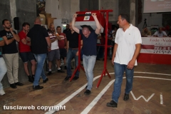 Prova di portata dei facchini di santa Rosa