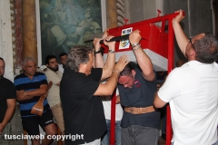 Prova di portata dei facchini di santa Rosa