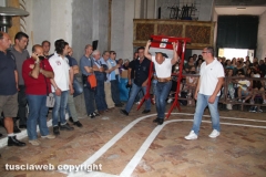 Prova di portata dei facchini di santa Rosa