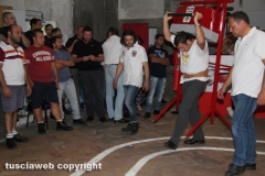 Prova di portata dei facchini di santa Rosa