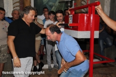 Prova di portata dei facchini di santa Rosa