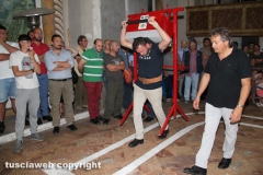 Prova di portata dei facchini di santa Rosa