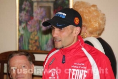 Prove del peso per Andrea Di Luisa e il suo sfidante