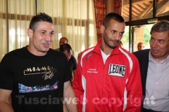 Prove del peso per Andrea Di Luisa e il suo sfidante